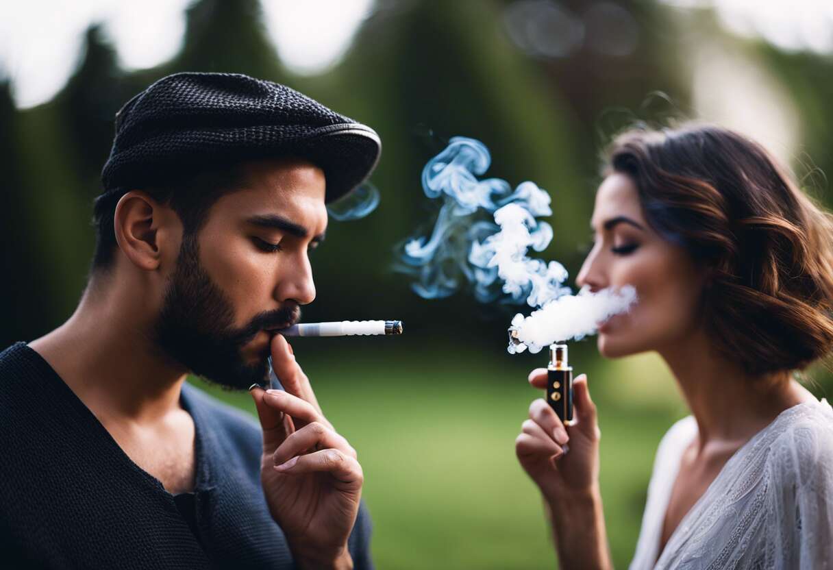 Analyse comparative : vapotage versus tabagisme traditionnel