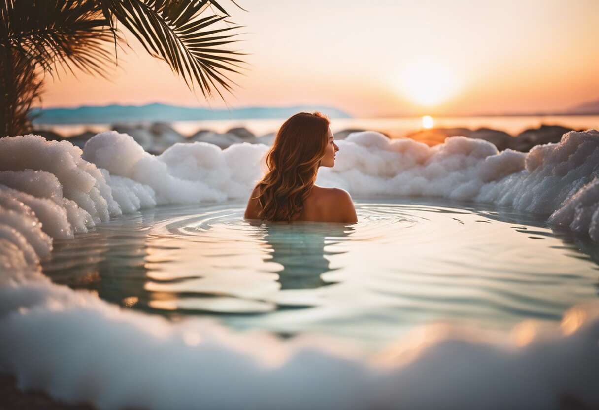 Les bienfaits d'un bain au sel de la mer Morte