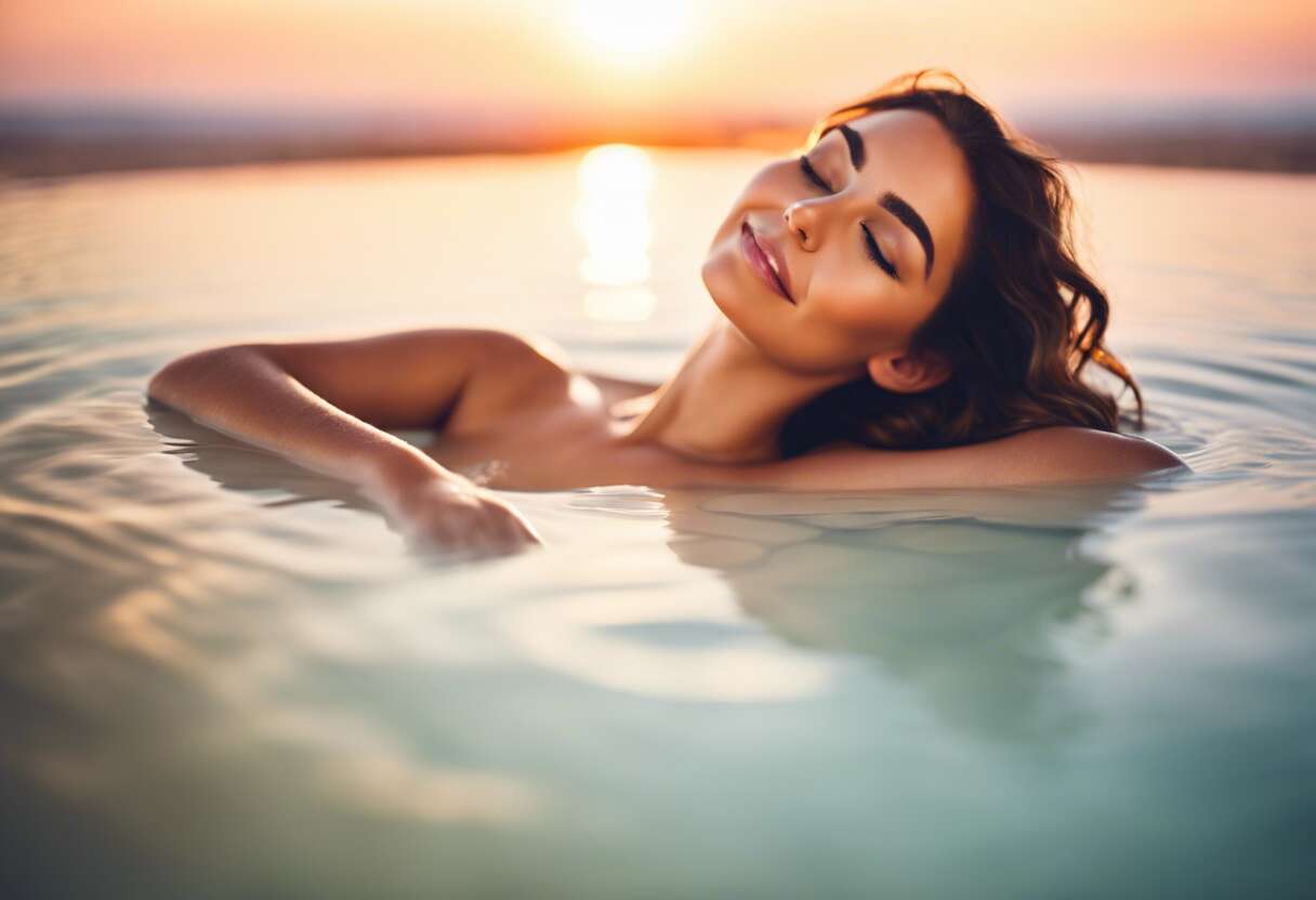 L'utilisation cosmétique des sels de la mer morte