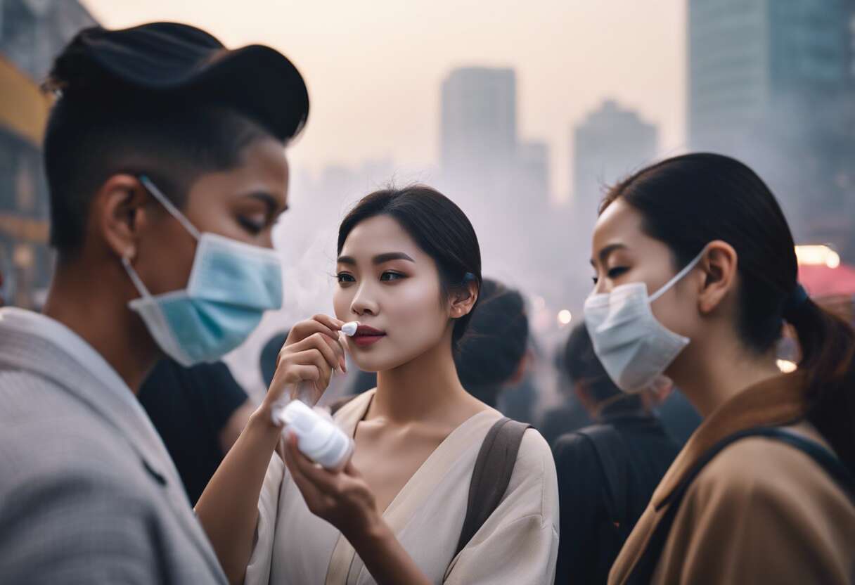 La pollution, ennemie invisible de la peau