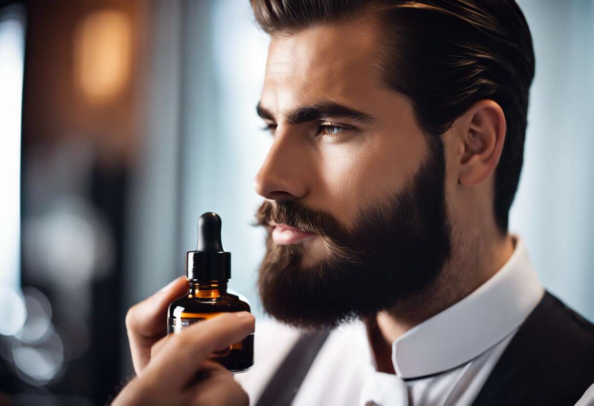 Application optimale de l'huile à barbe : conseils et techniques