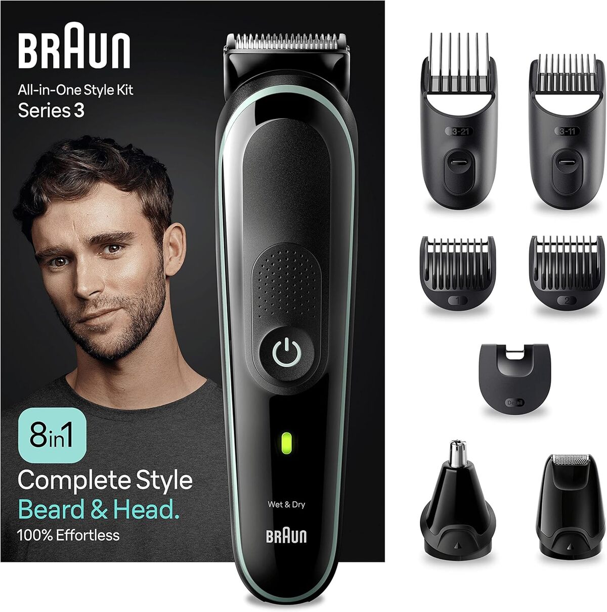 Test Braun Tondeuse Series 3 MGK3441: le Kit 8-en-1 Polyvalent
