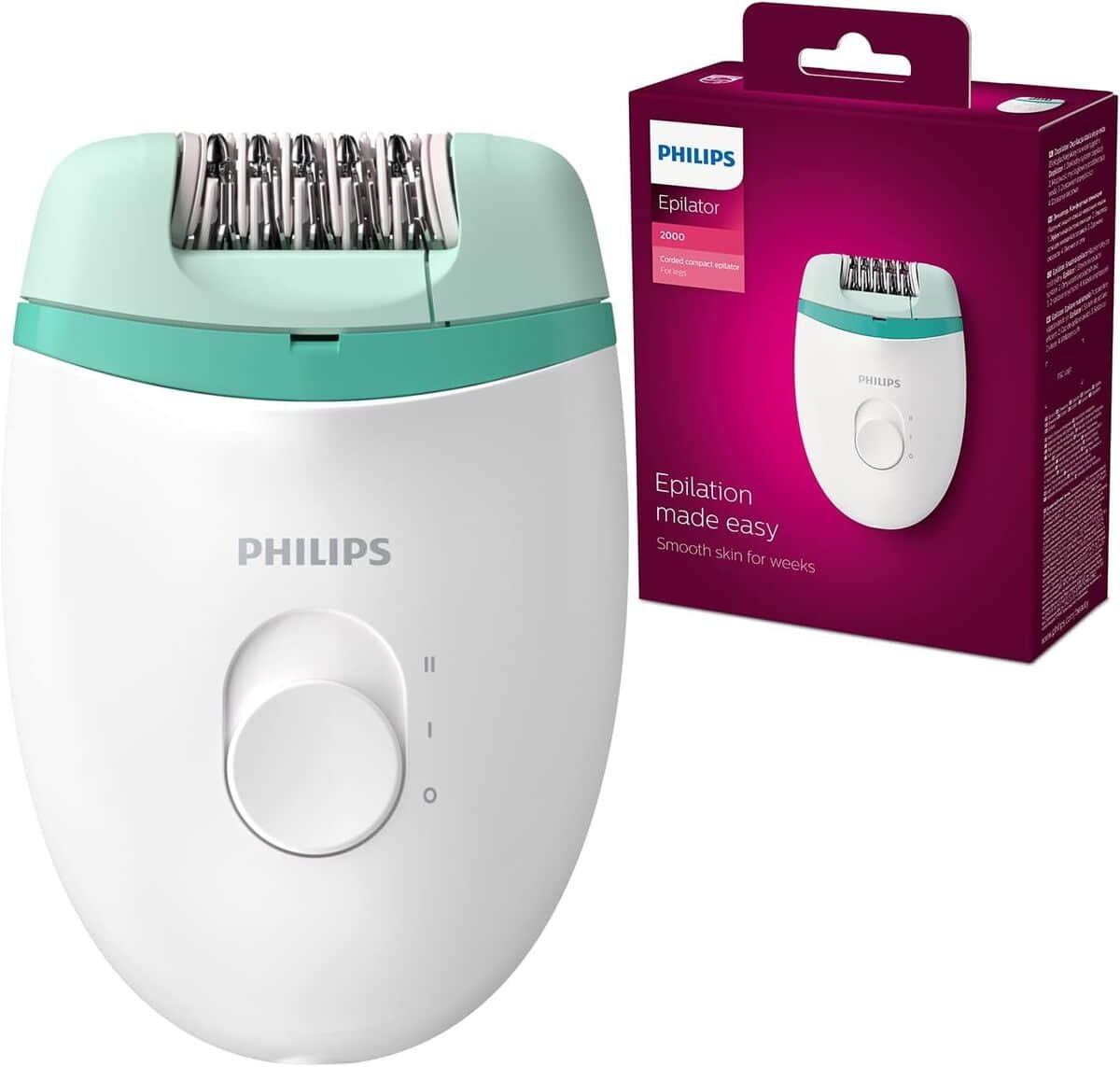 Test de l'épilateur Philips Satinelle Essential BRE224/00