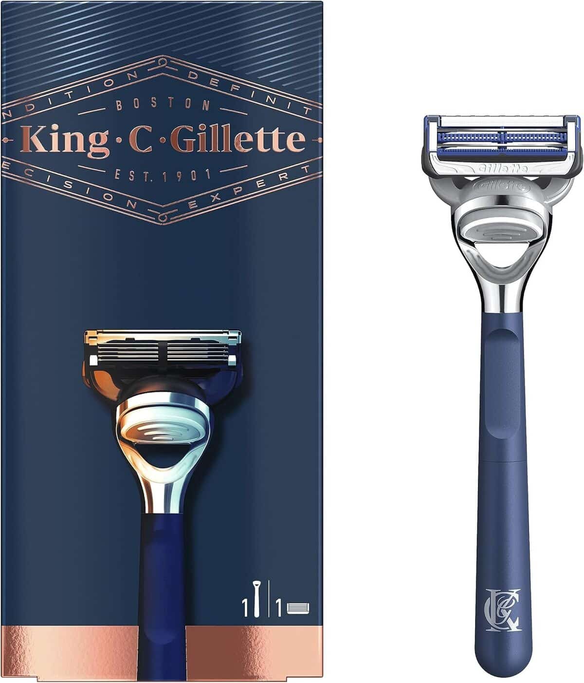 Test du rasoir Gillette King C.  : efficacité sur les zones sensibles