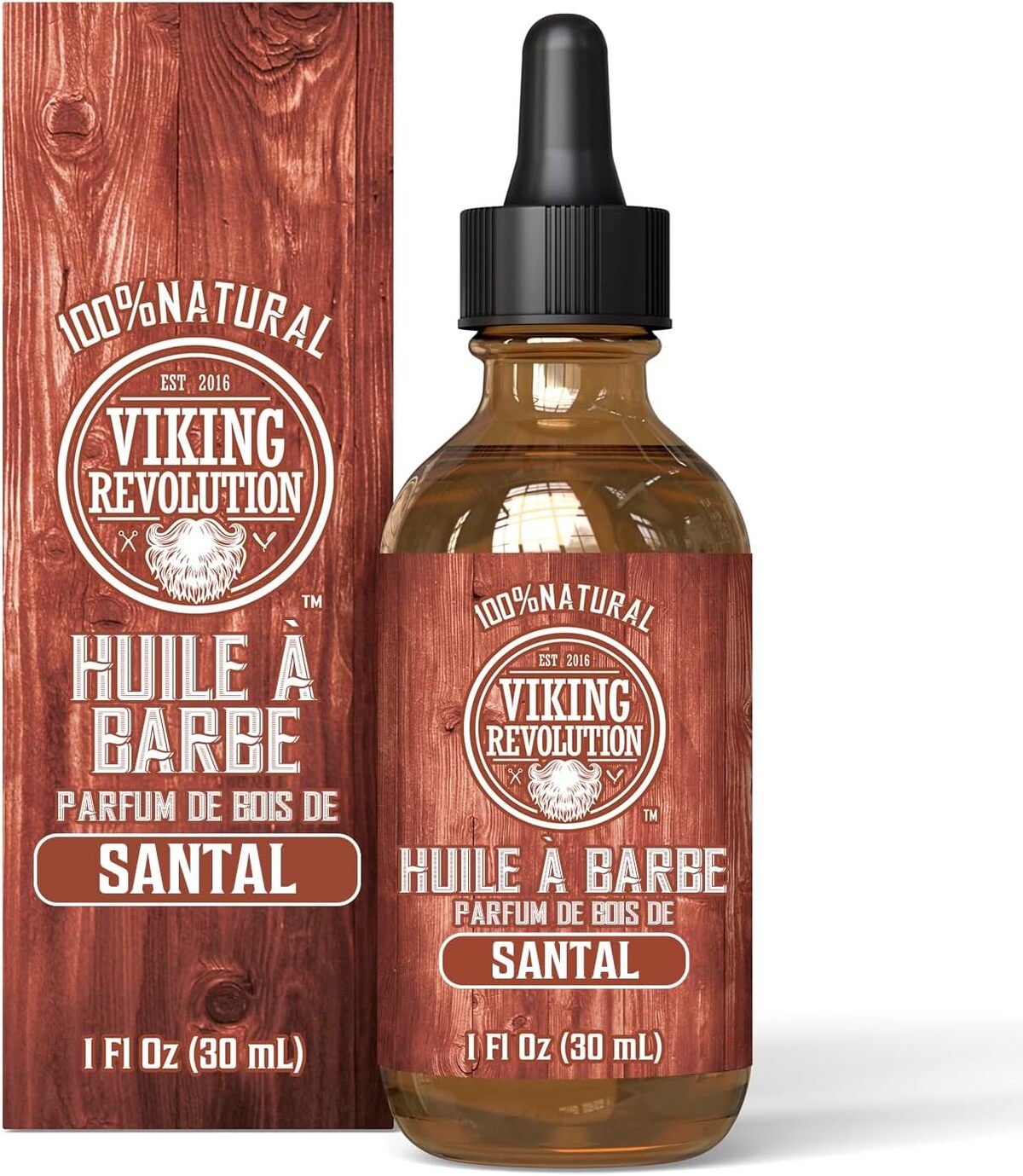 Test Huile à Barbe Viking Revolution : parfum Santal et Bienfaits Naturels