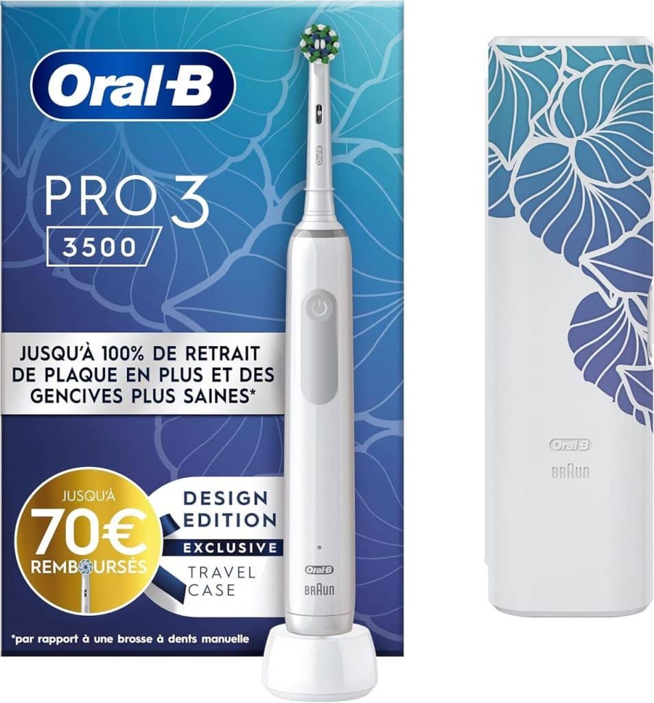 Test Oral-B Pro 3 3500 : efficacité et Technologies avancées