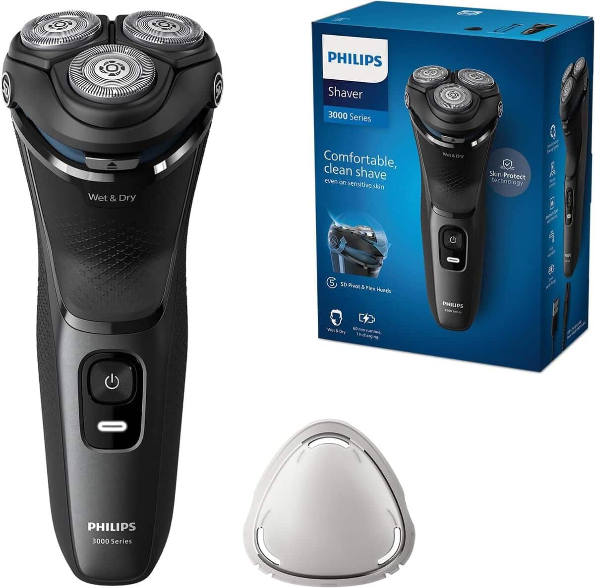 Test Philips Series 3000: rasoir SkinProtect Wet & Dry