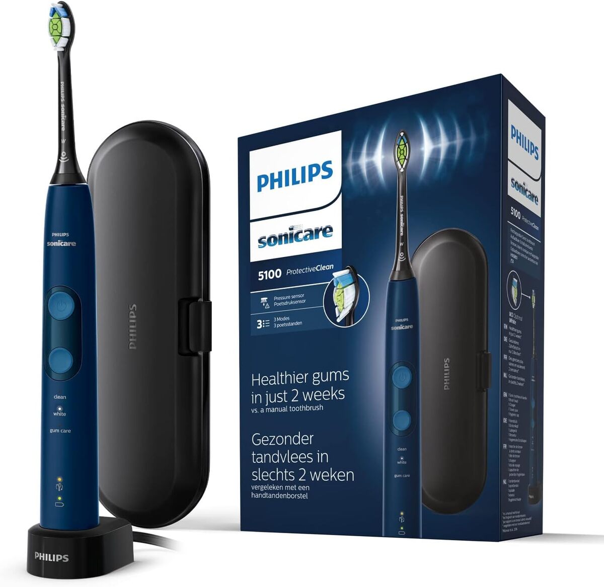 Test Philips Sonicare 5100: efficacité et Modes de Brossage