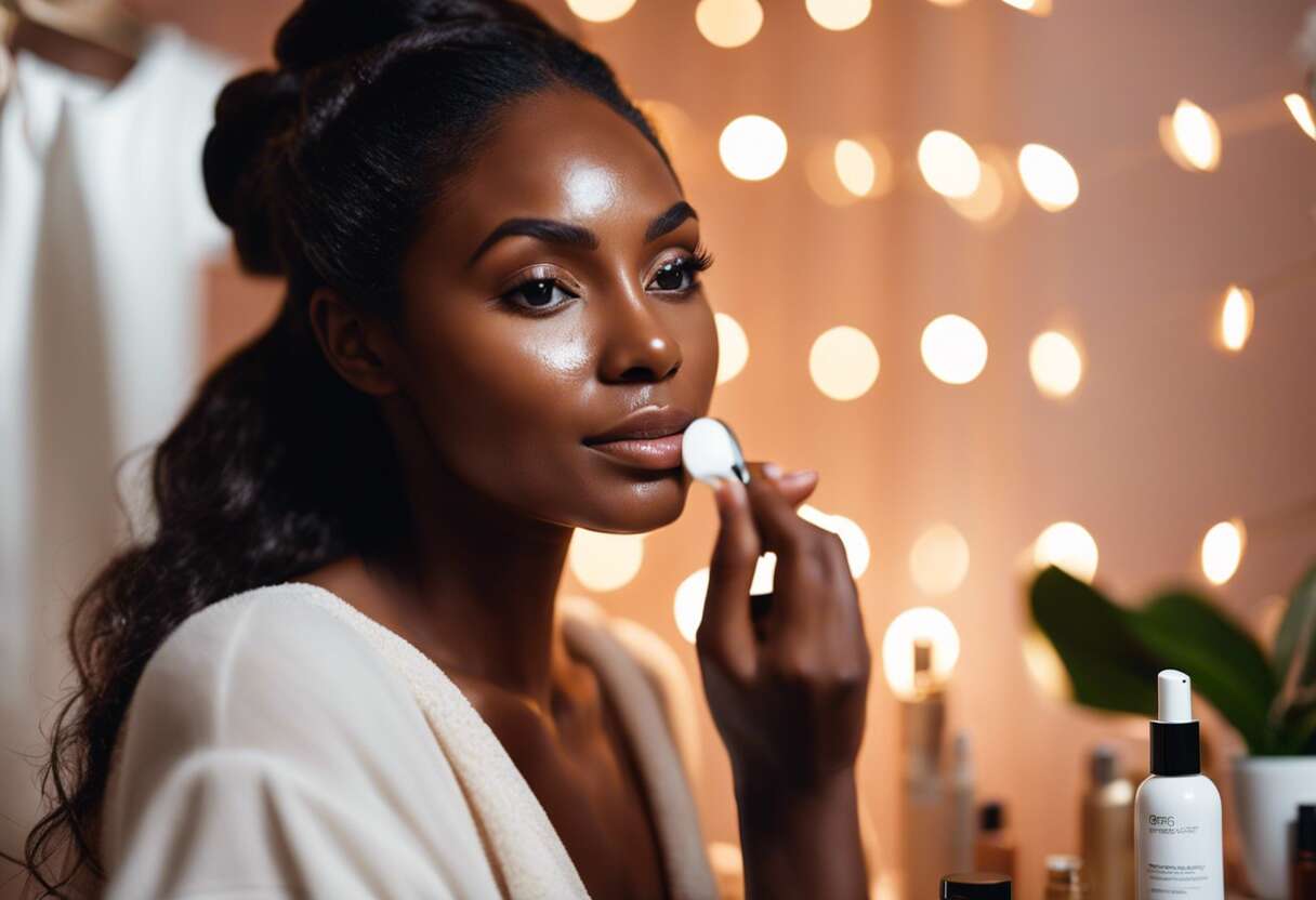 établir une routine de soins quotidienne pour un teint unifié