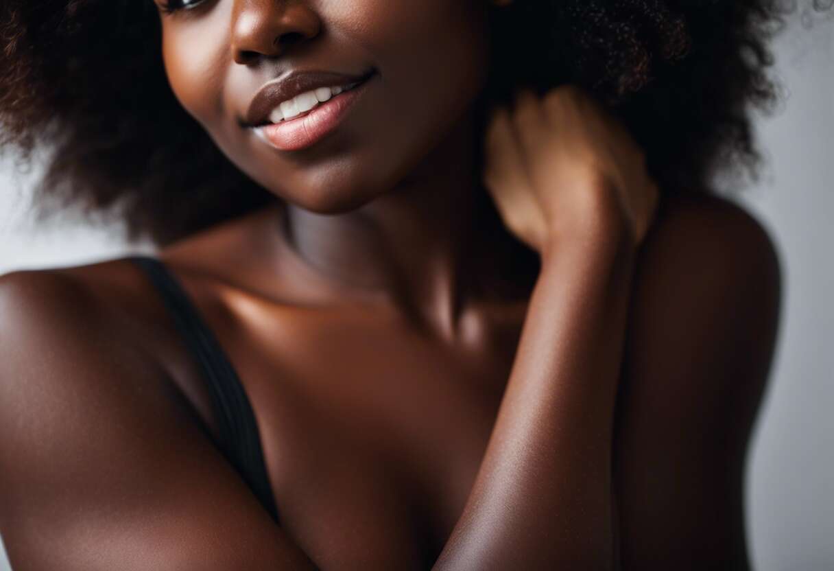 Signes et symptômes de la kératose pilaire sur peau noire