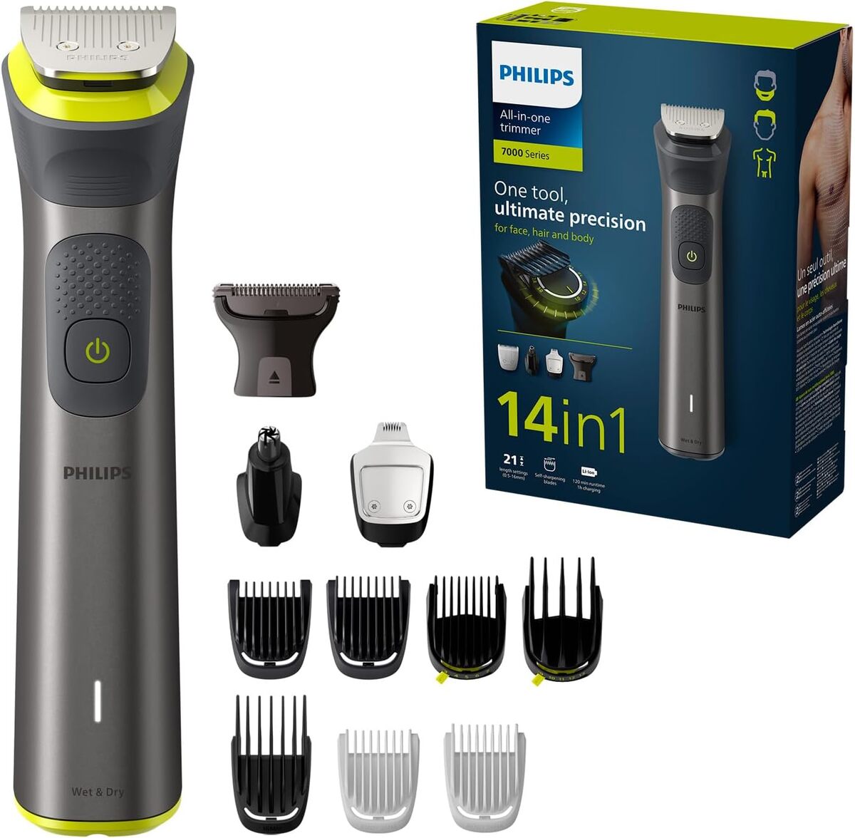Philips Multigroom 7000 : l'essai d'une tondeuse polyvalente