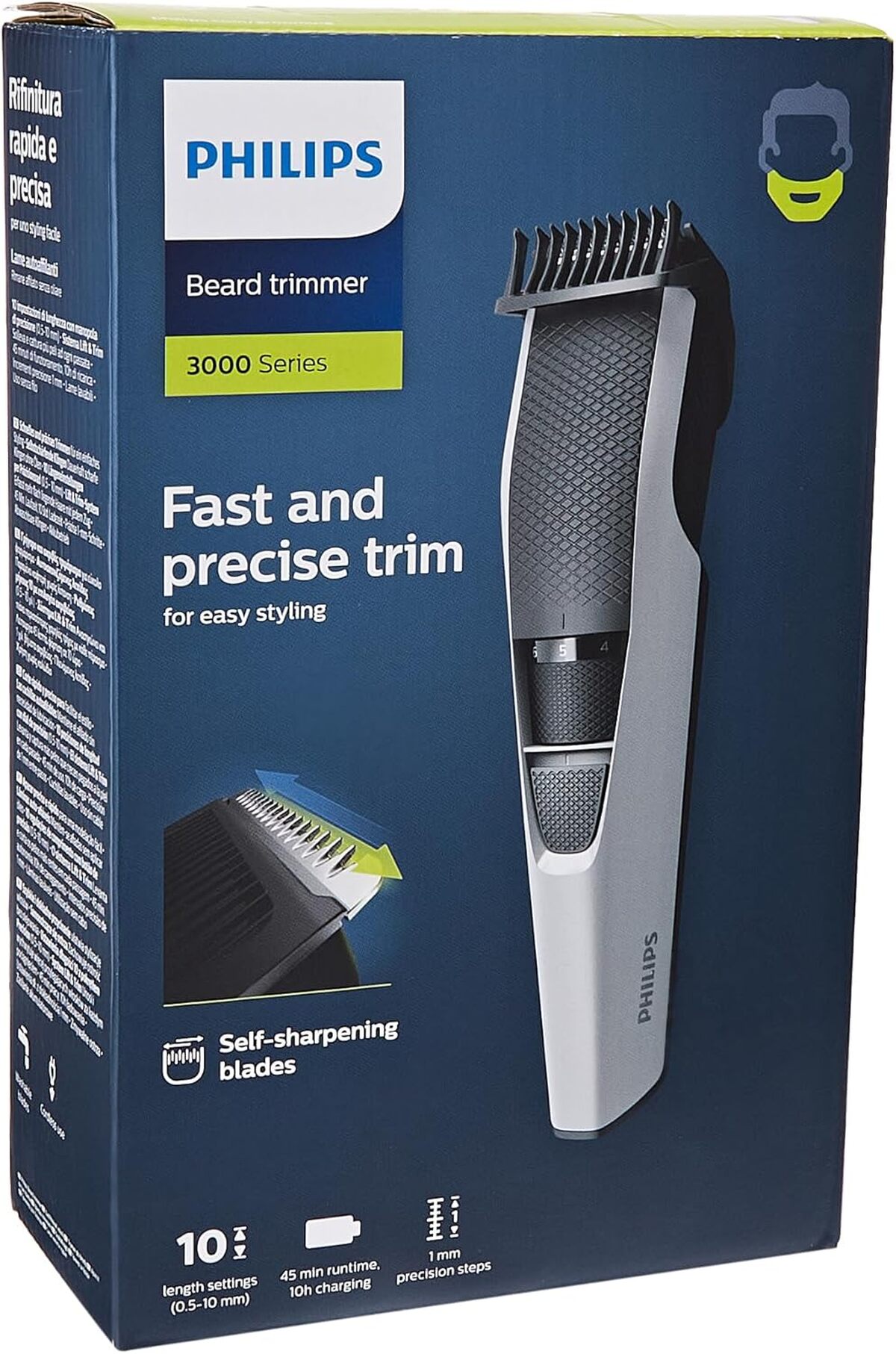 Test de la Tondeuse Philips Série 3000 : technologie Lift & Trim