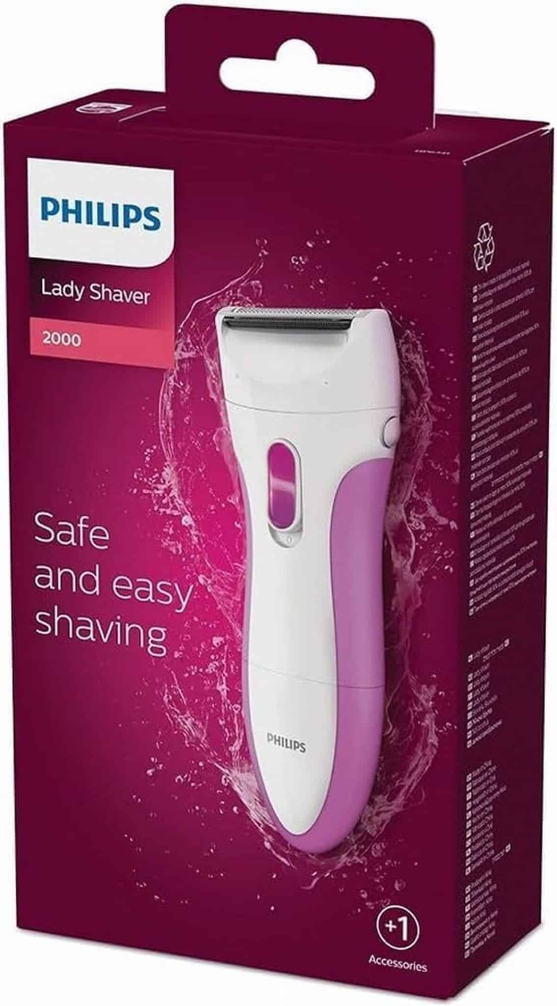 Test du rasoir féminin Philips HP6341/00 en rose