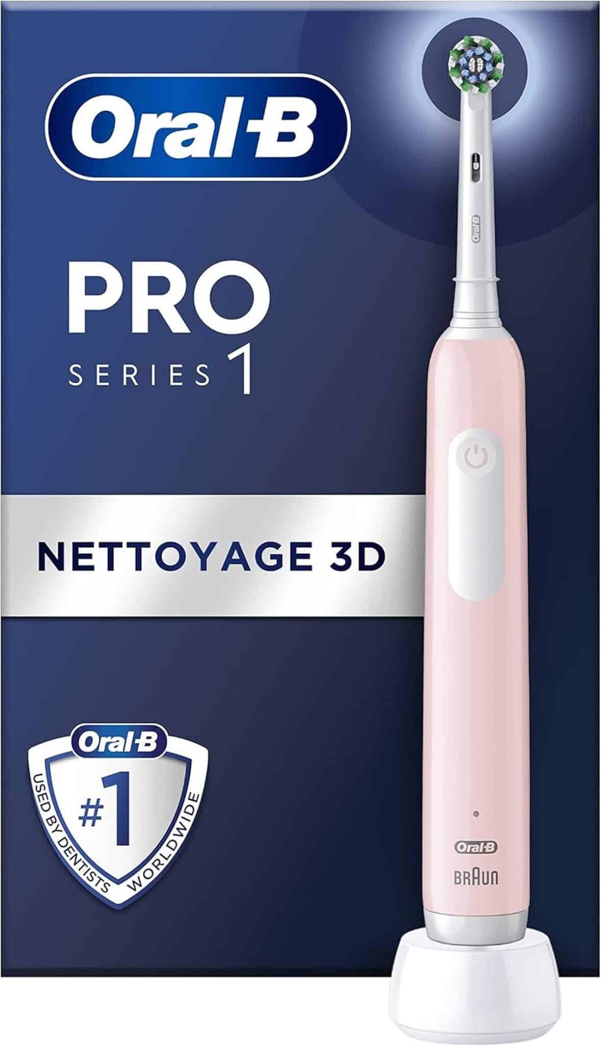 Test Oral-B Pro Series 1: efficacité et design en rose