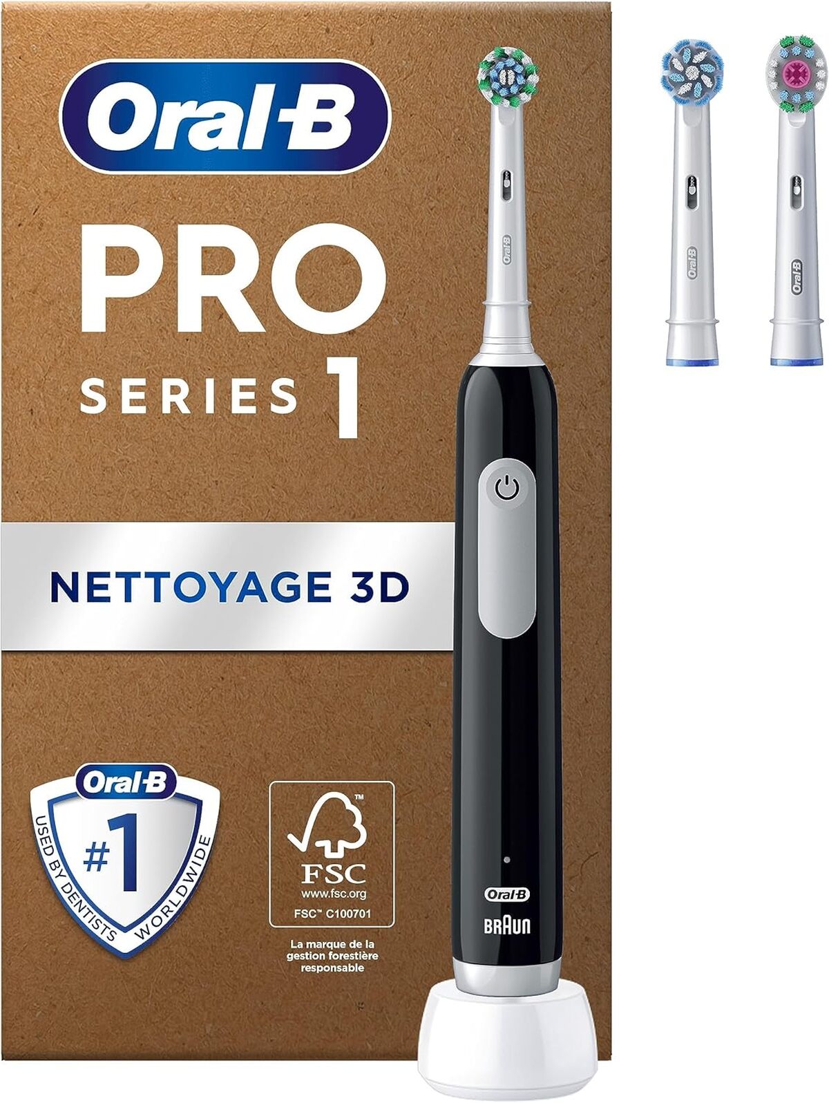 Test : oral-B Pro Series 1, l'efficacité en noir