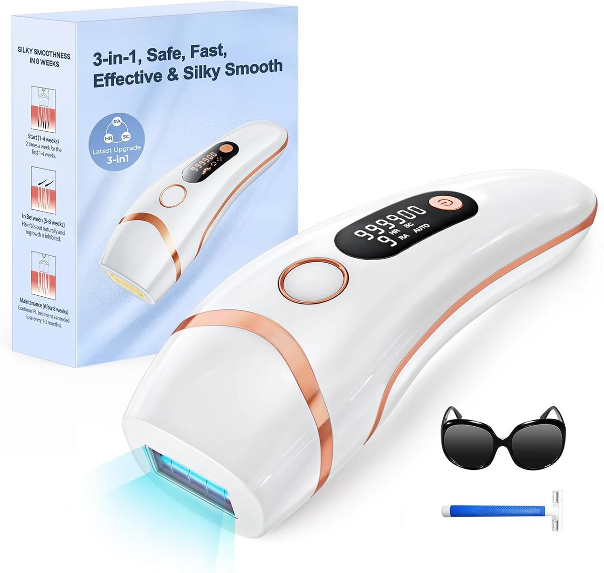 Test ZKMAGIC IPL : épilation Laser Efficace pour Tous
