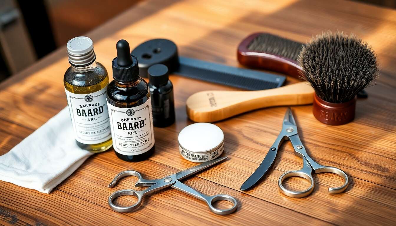 Accessoires indispensables pour l'entretien de votre barbe