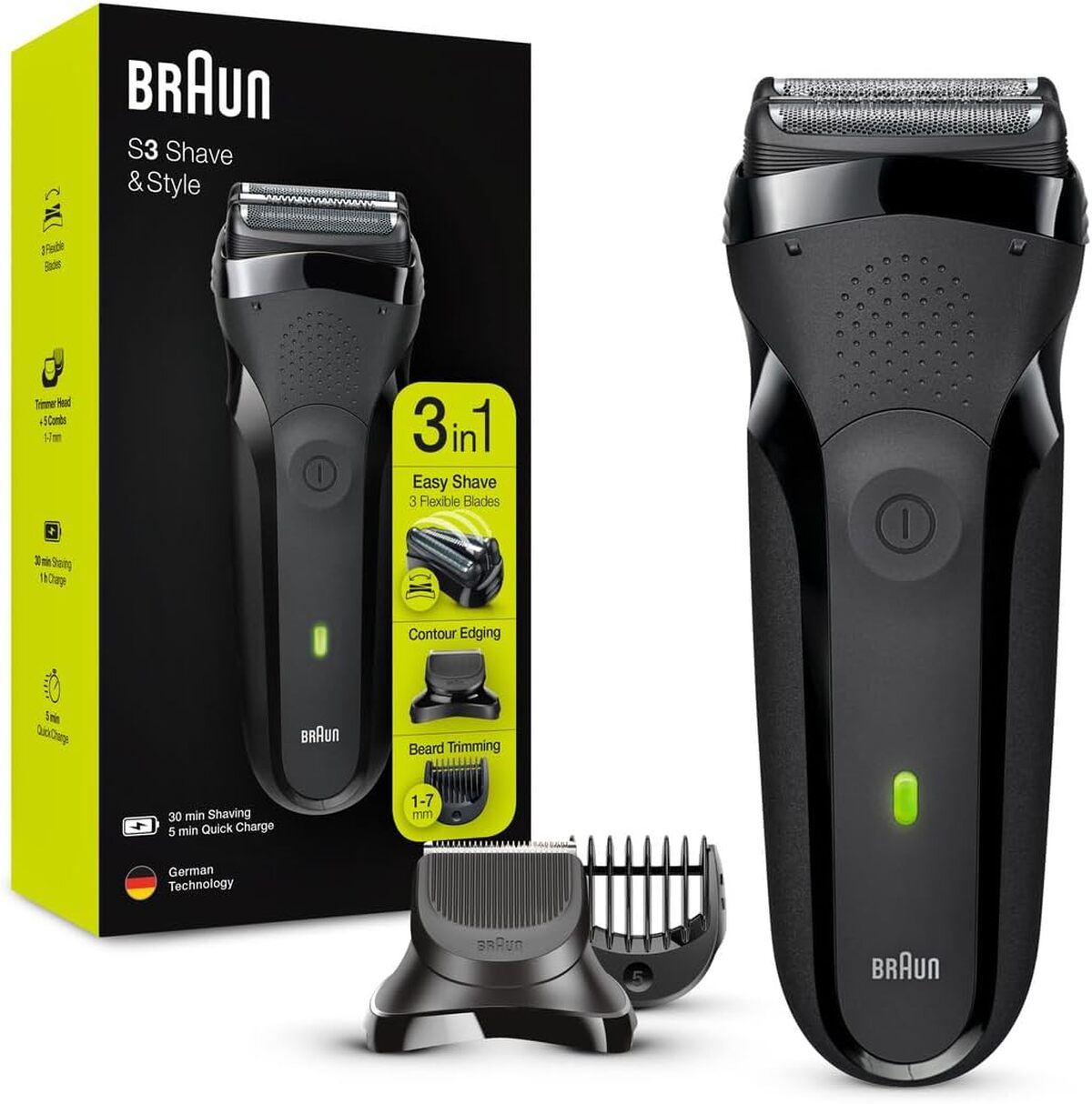 Test Braun Series 3 300BT : performance et Polyvalence en Rasage