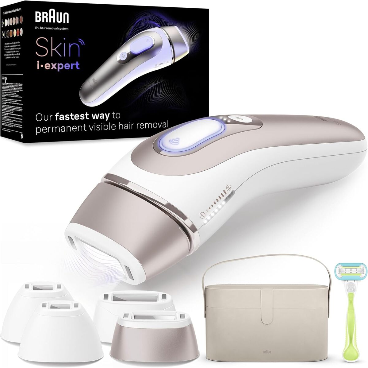 Test Braun Skin i·expert : épilateur intelligent à lumière pulsée