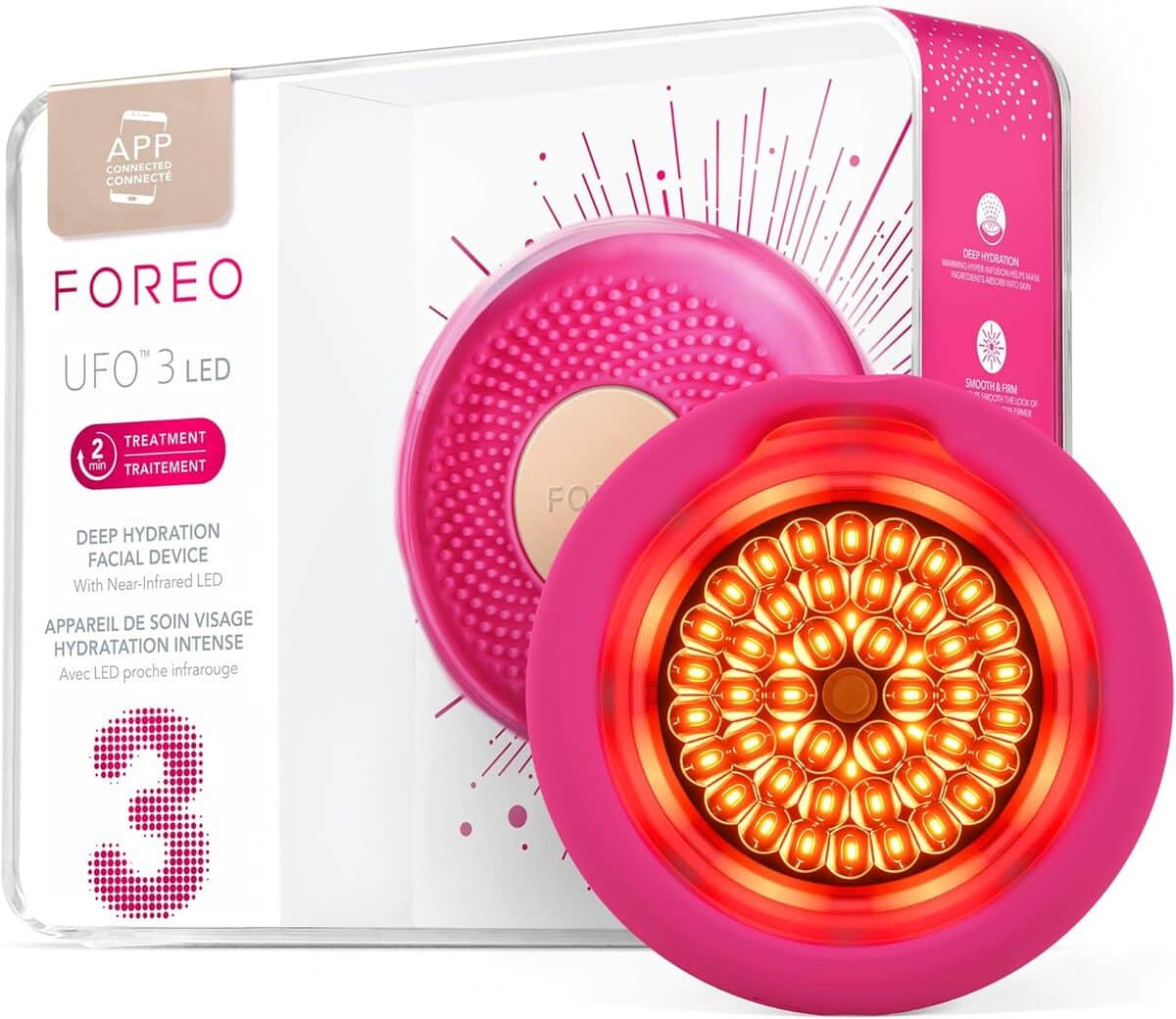 Test : fOREO UFO 3, masque visage 4 en 1 innovant