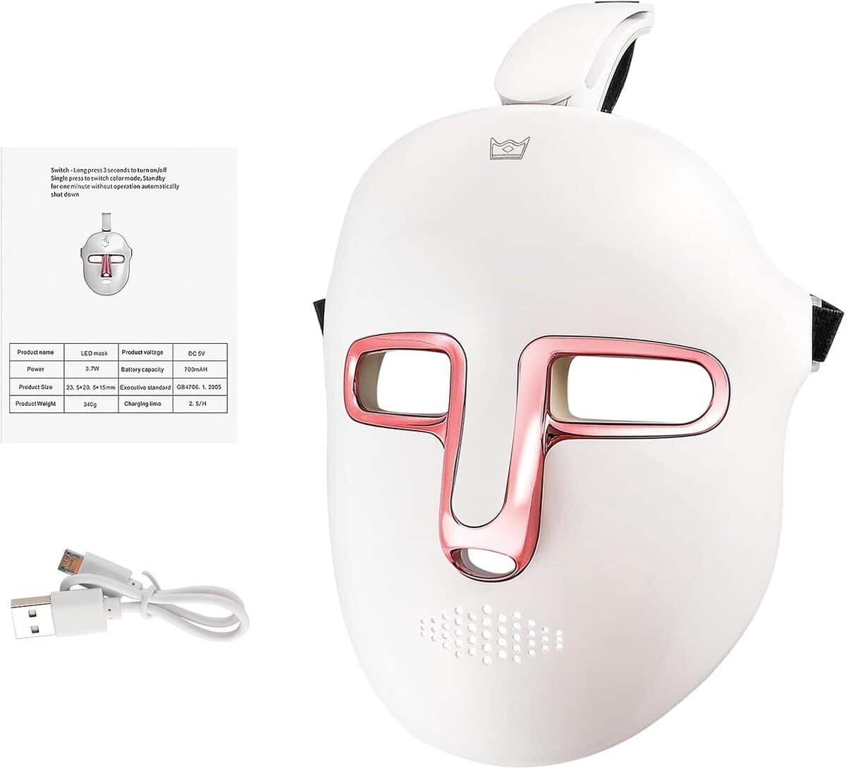Test du masque LED A : révolution beauté anti-âge