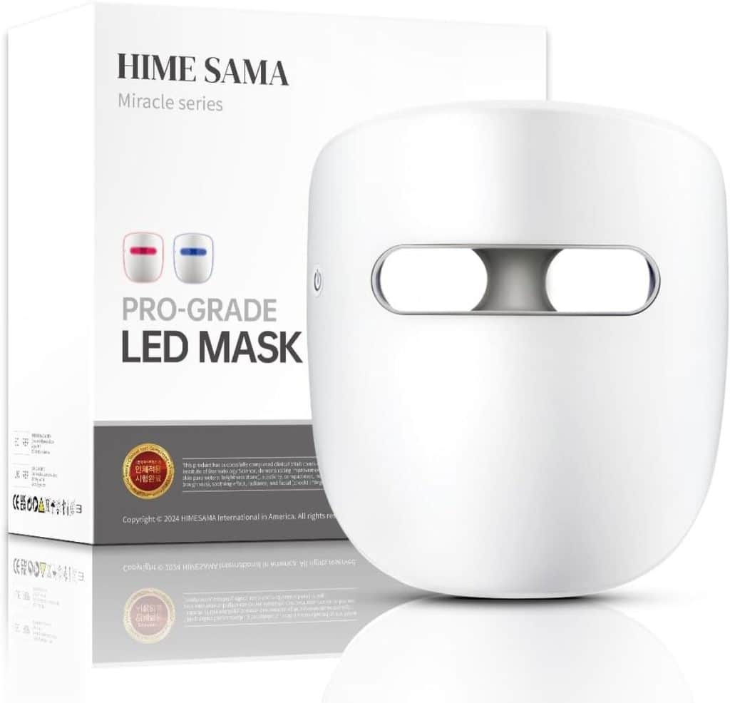 Test du masque led visage HIME SAMA : anti-âge et éclat à domicile