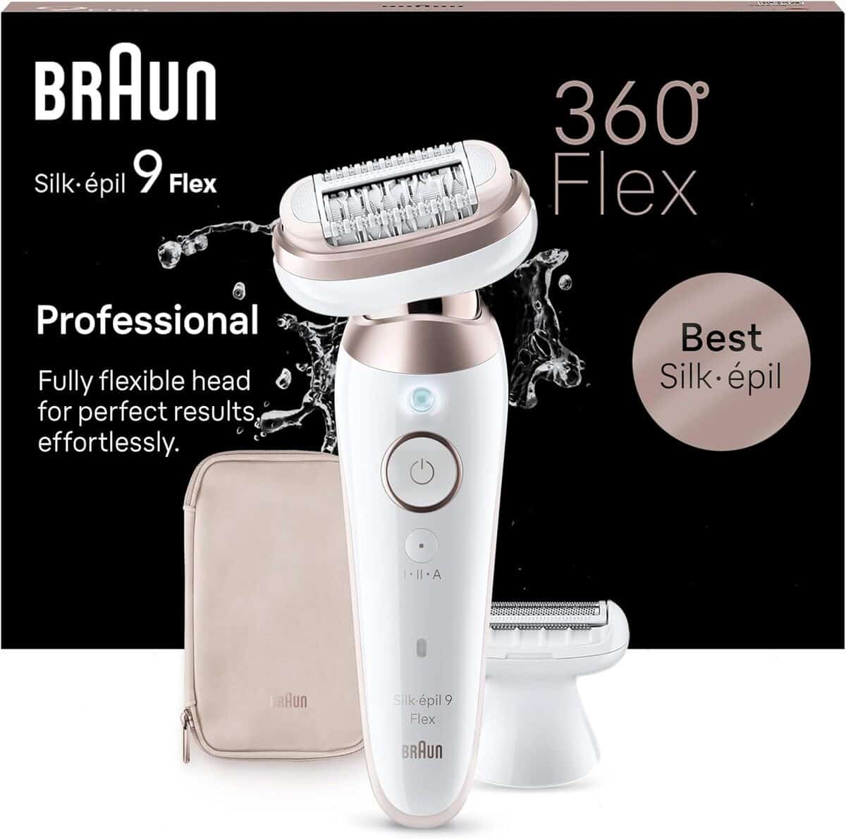 Test : braun Silk-épil 9 Flex, épilation facile et peau douce