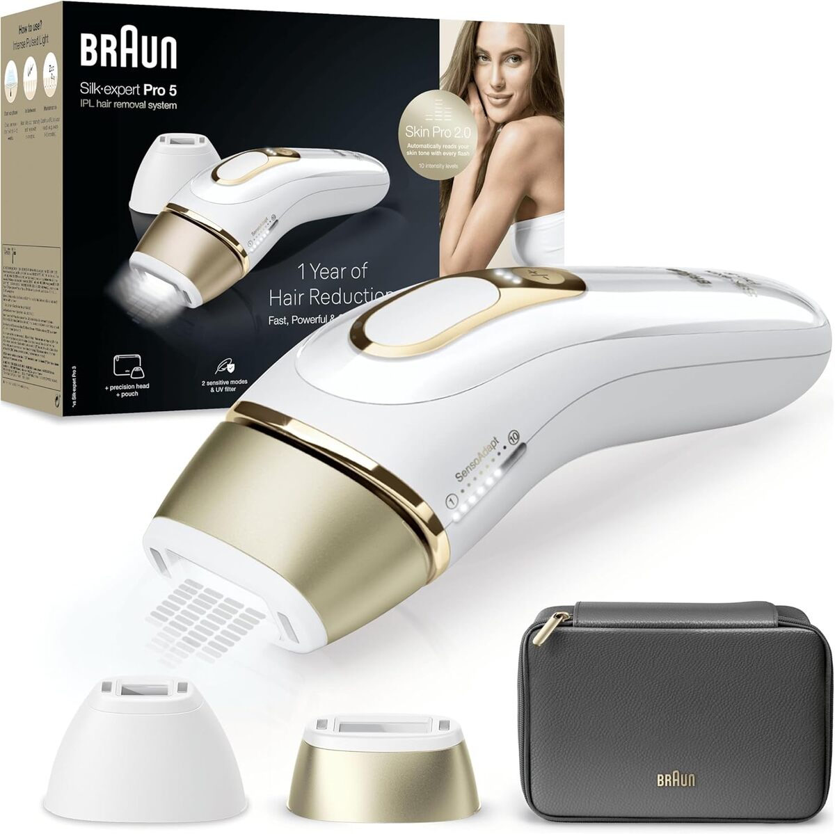 Test : braun Silk·expert Pro 5, épilateur à lumière pulsée