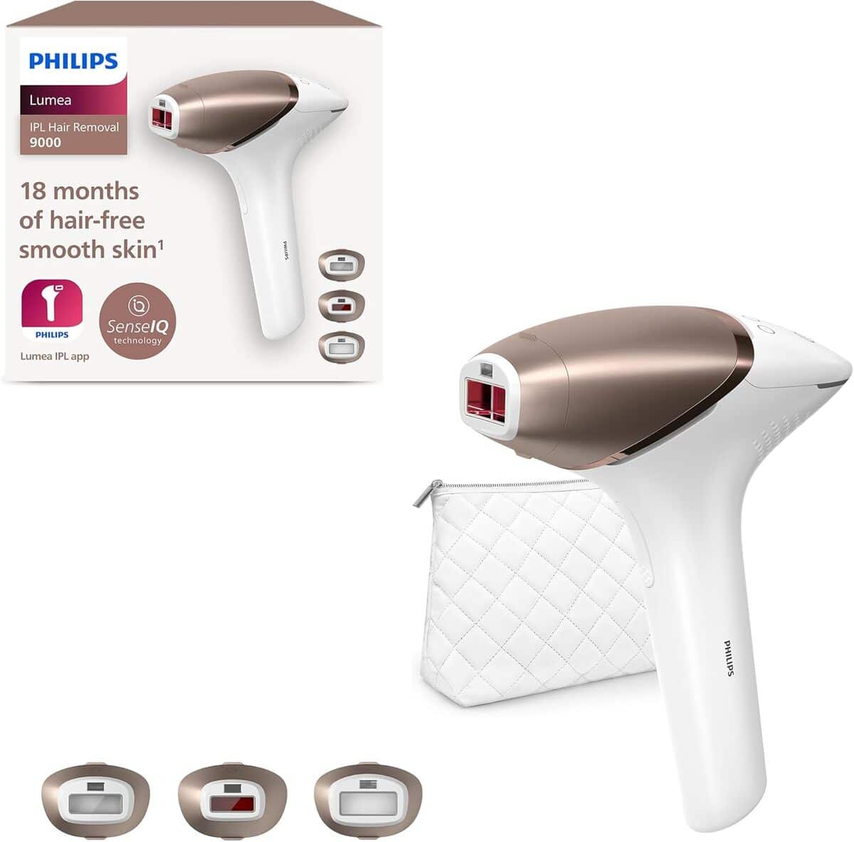 Test de l'épilateur Philips Lumea série 9000 : efficacité et innovation