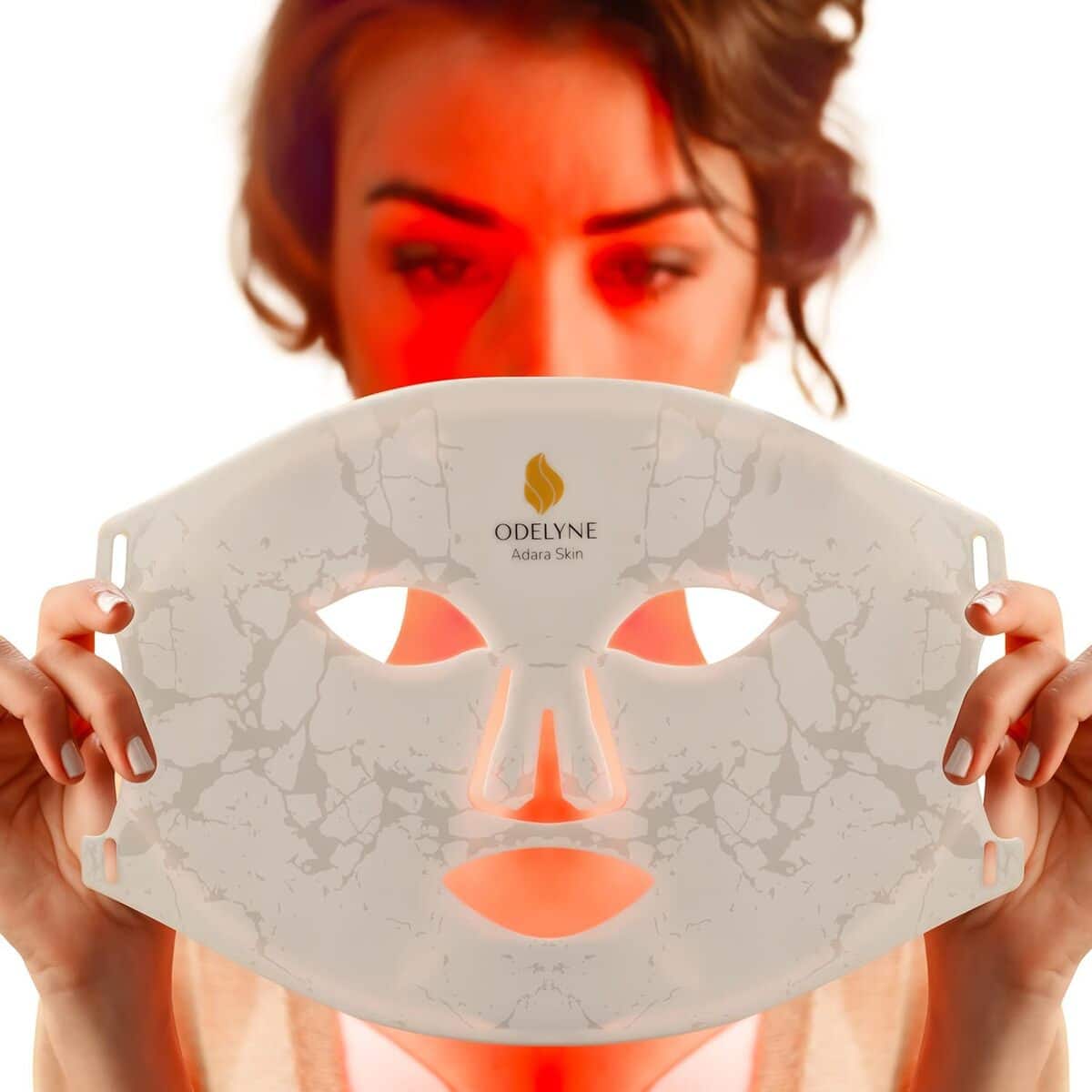 Test du masque luminothérapie visage Odelyne Adara Skin Lite