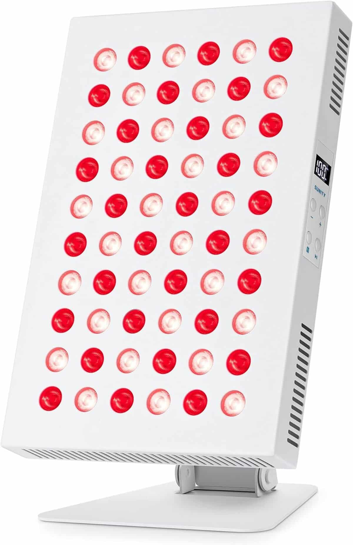 Test : sunity lampe de luminothérapie rouge 60 LED
