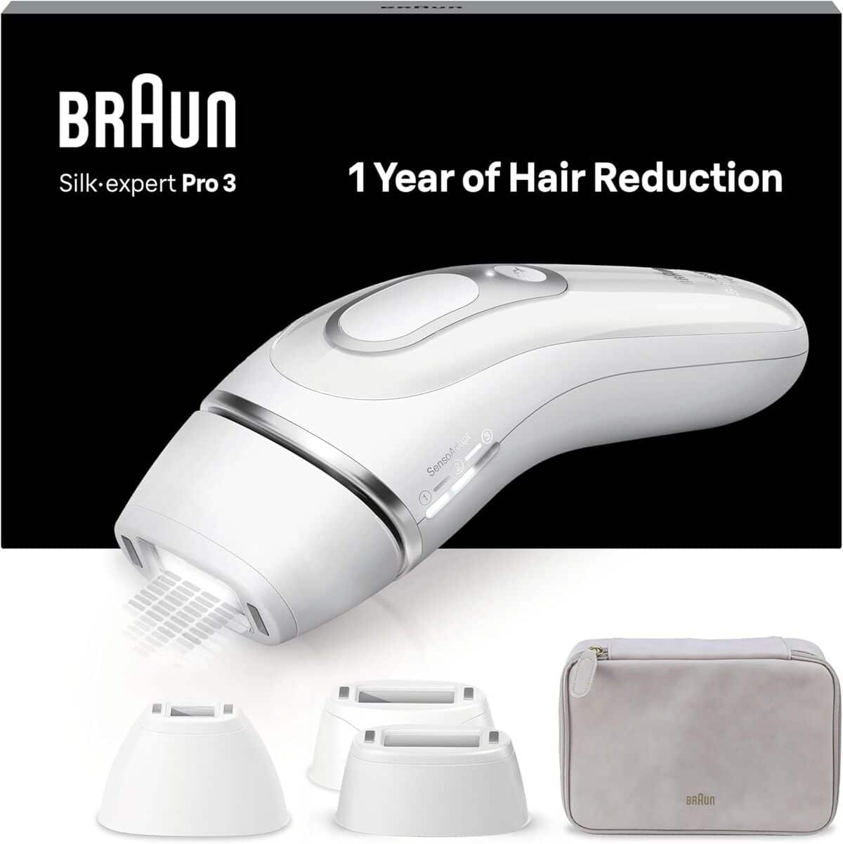 Test : braun Silk·expert Pro 3, l'épilateur à lumière pulsée