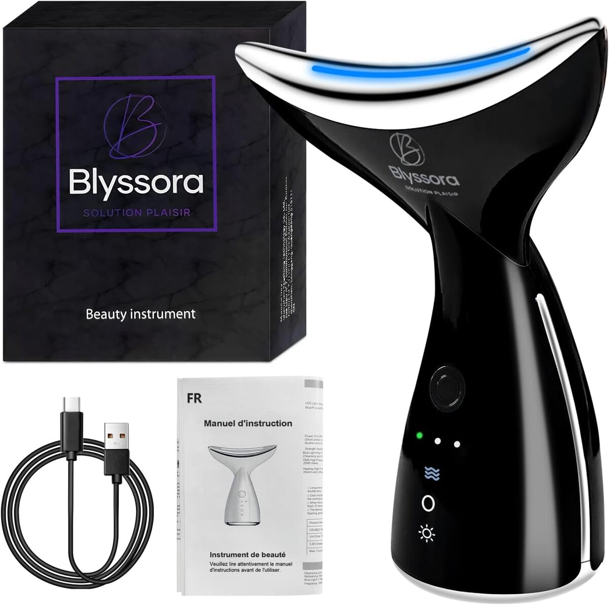 Test de l'appareil anti-rides Blyssora pour un visage raffermi