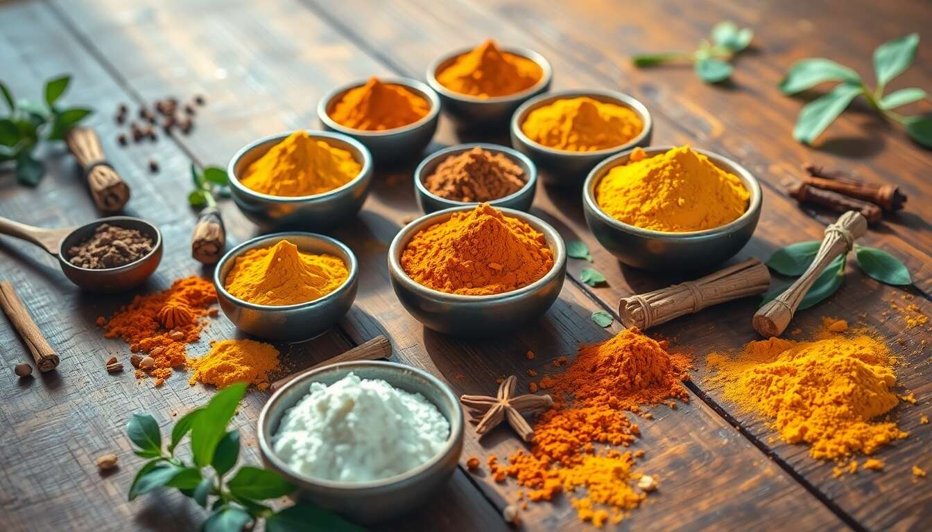Les principales poudres indiennes et leurs propriétés
