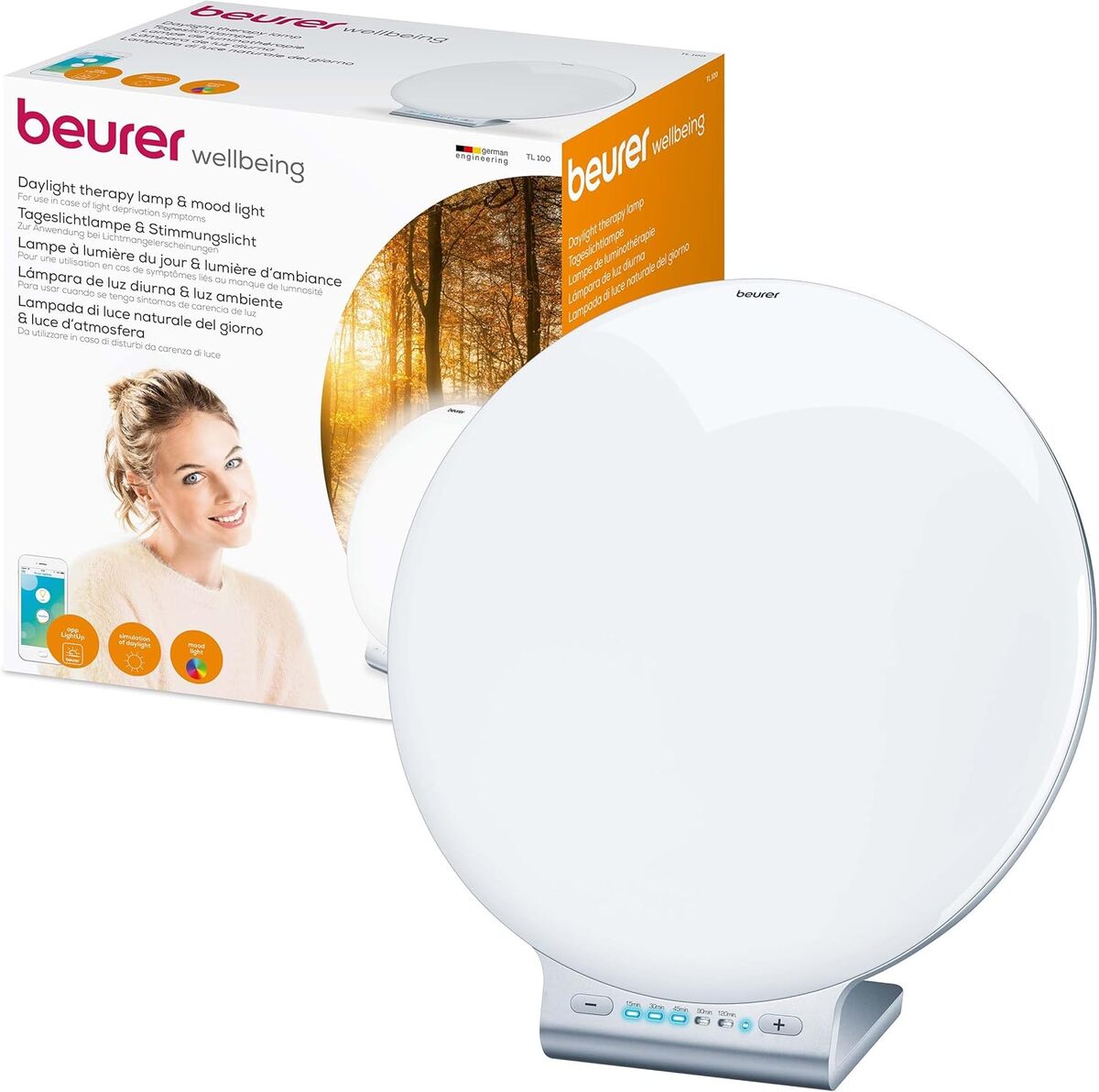Test de la lampe Beurer TL 100 : lumière du jour et ambiance