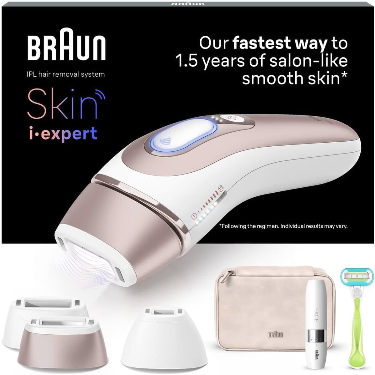 Test du Braun Skin i·expert : épilateur lumière pulsée innovant
