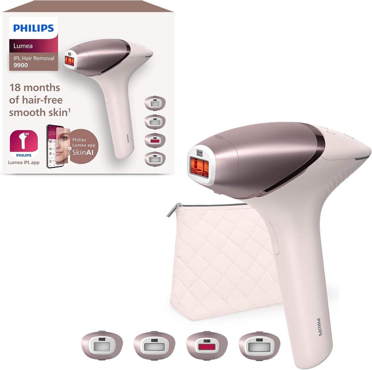 Test du Philips Lumea Série 9900 : épilation haute technologie