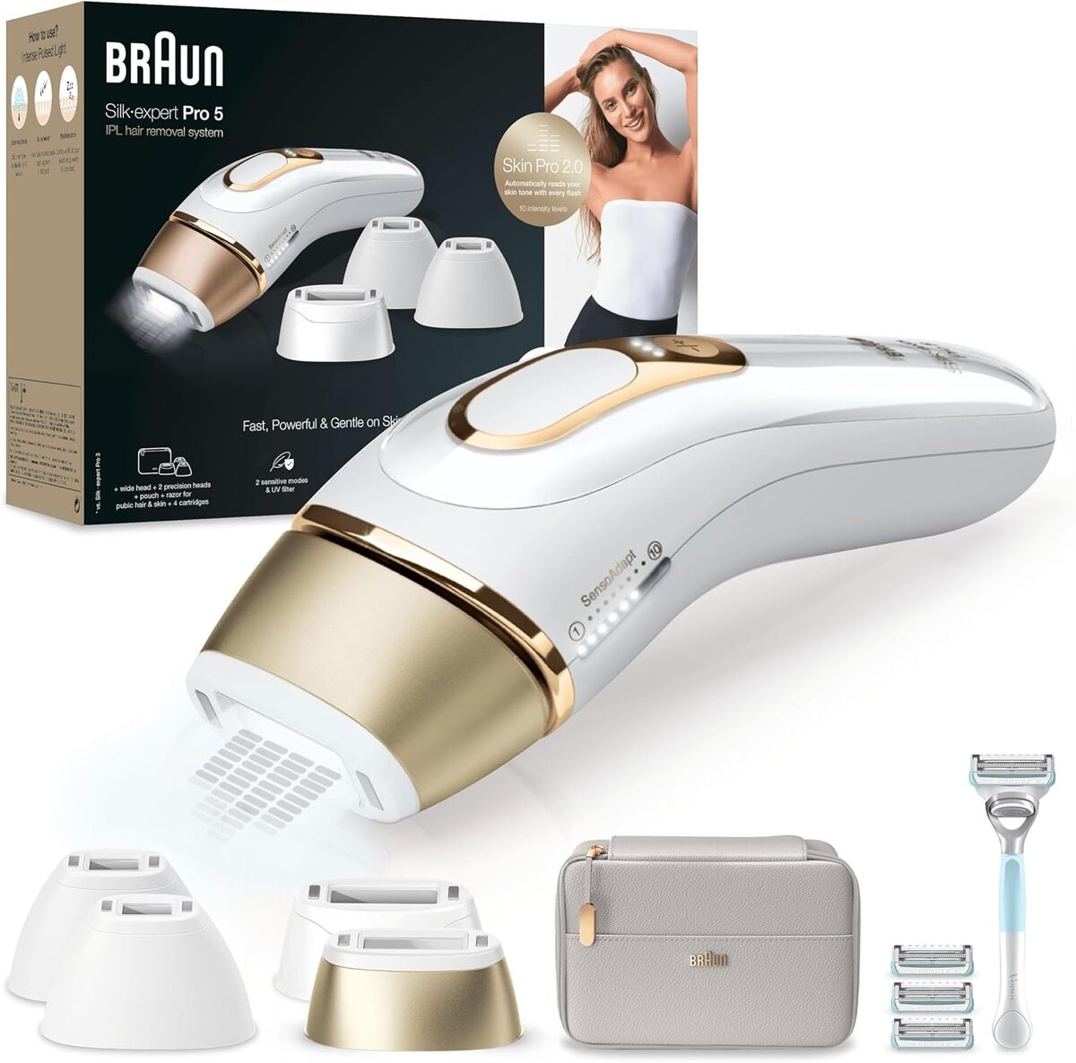 Test Braun Silk·expert Pro 5 : l'épilateur à lumière pulsée à domicile