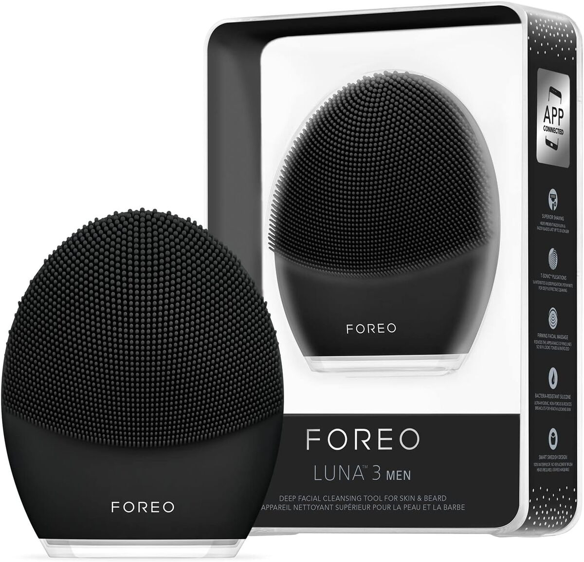 Test de la FOREO LUNA MEN : brosse nettoyante ultra-tech