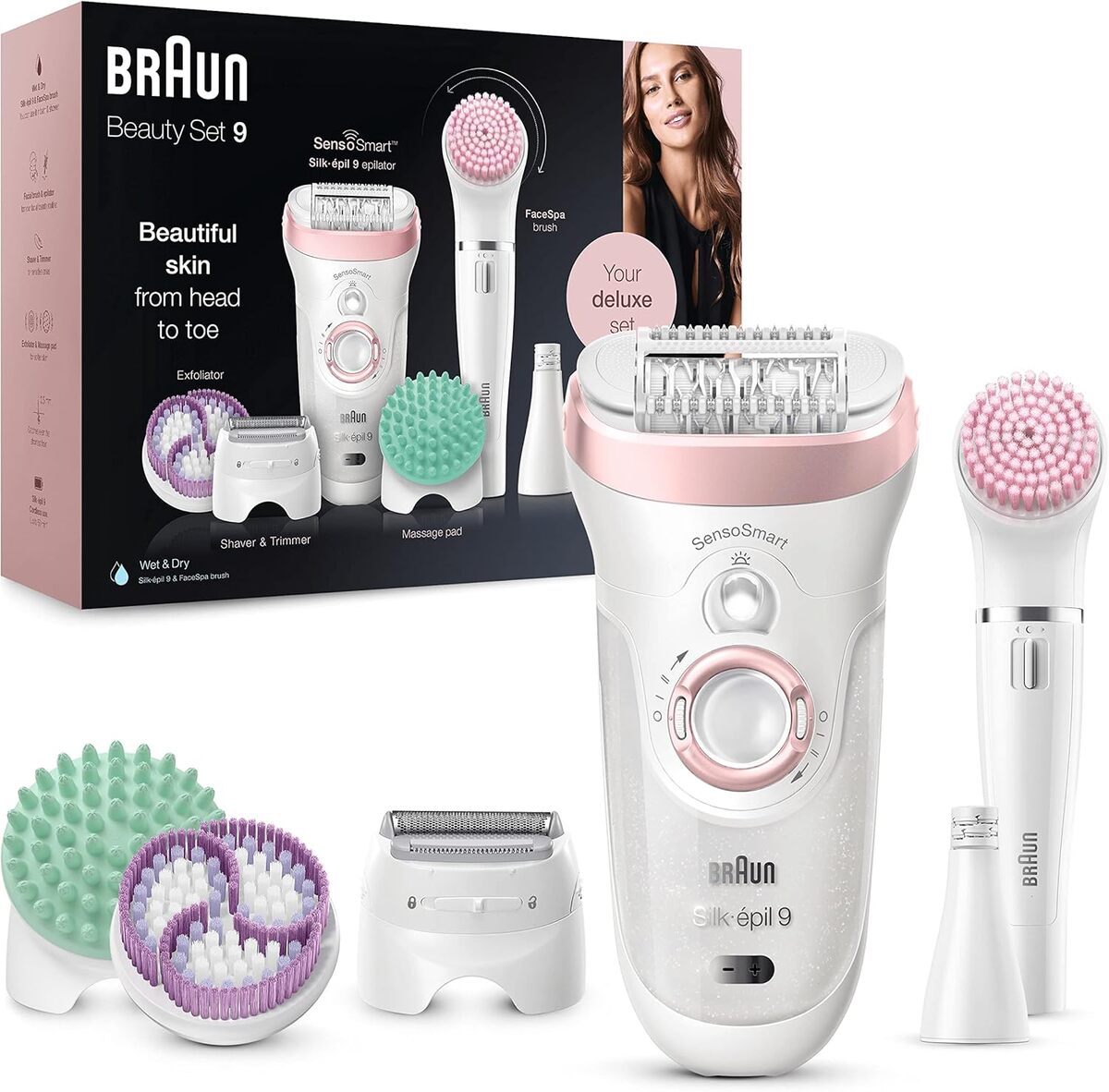 Test du Braun Silk-Épil Beauty Set 9 : épilation et soin complet