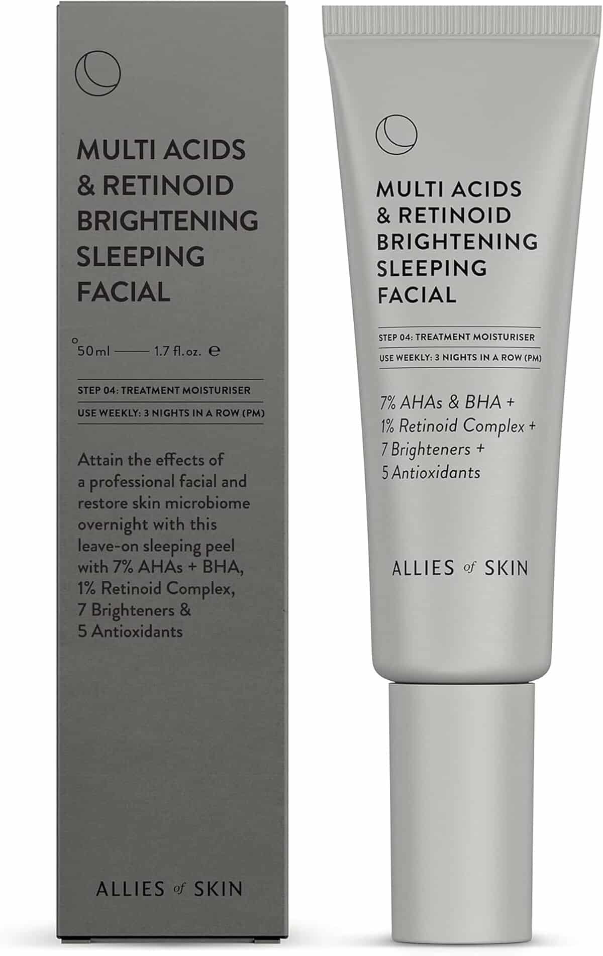 Test du masque de nuit Allies of Skin pour une peau lumineuse