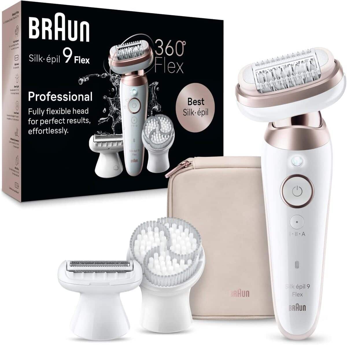 Test de l'épilateur Braun Silk-épil 9 Flex : efficacité et flexibilité au rendez-vous
