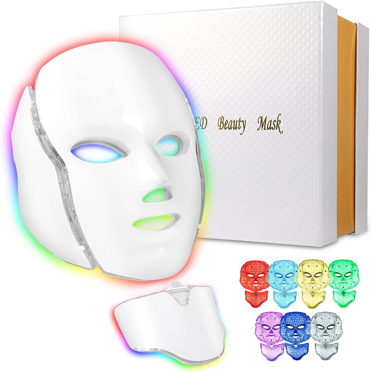 Test du masque LED Wellcows pour thérapie à domicile