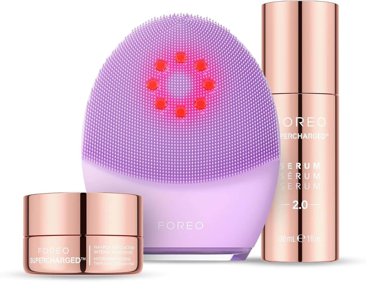 Test du Set FOREO Firm & Clean : brosse visage et sérum éclairant