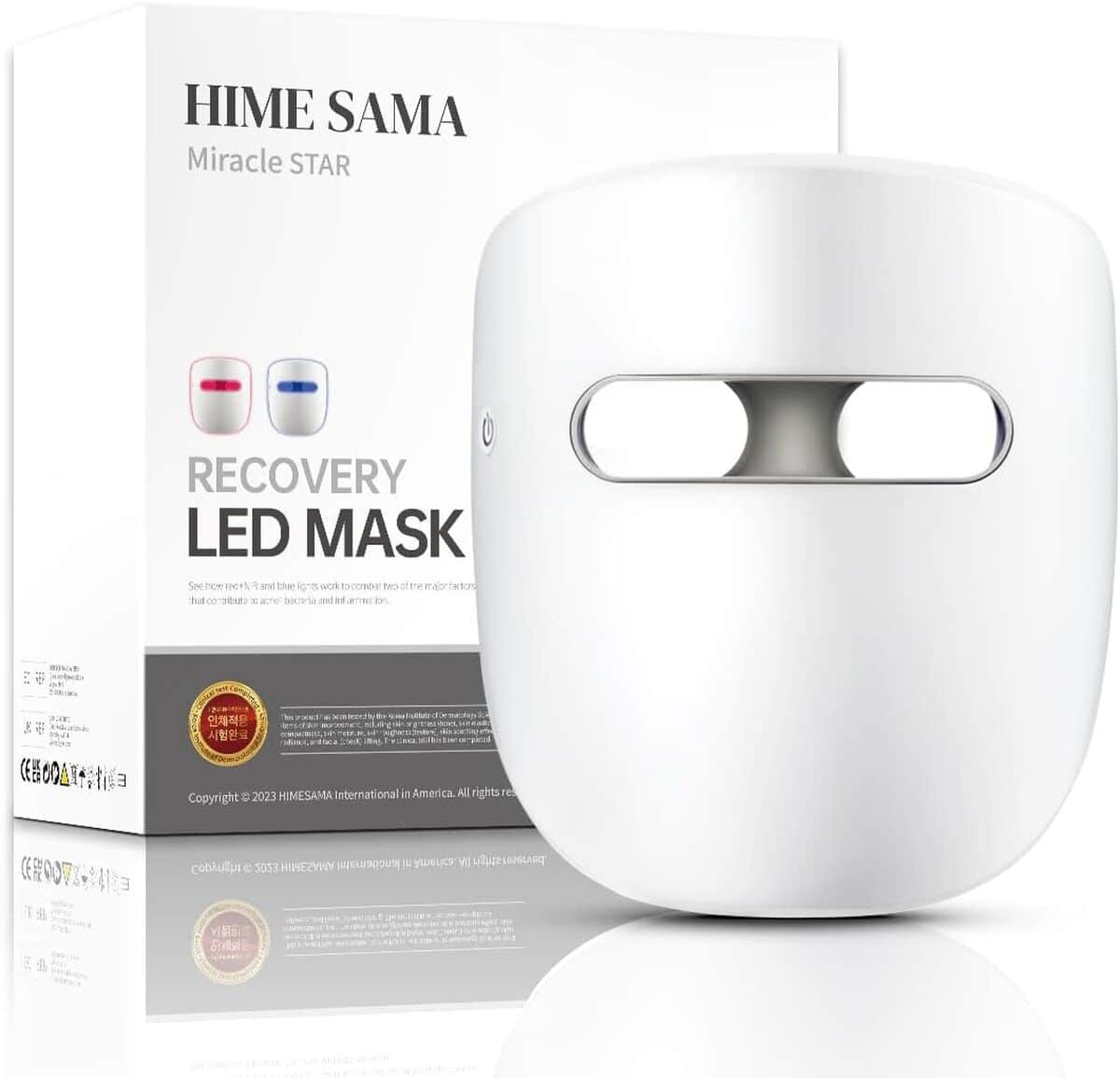 Test masque LED visage HIME SAMA RB-019 : beauté à domicile