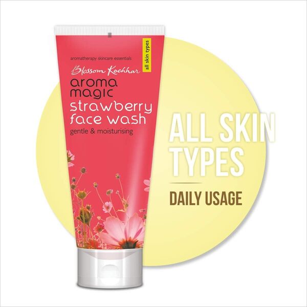 Aroma Magic Lot de 2 flacons de nettoyant visage fraise 120 ml