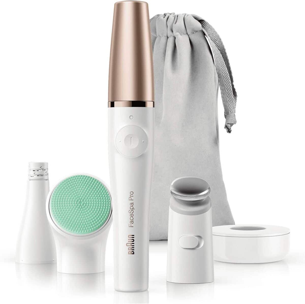 Test : braun FaceSpa Pro 913 bronze et blanc
