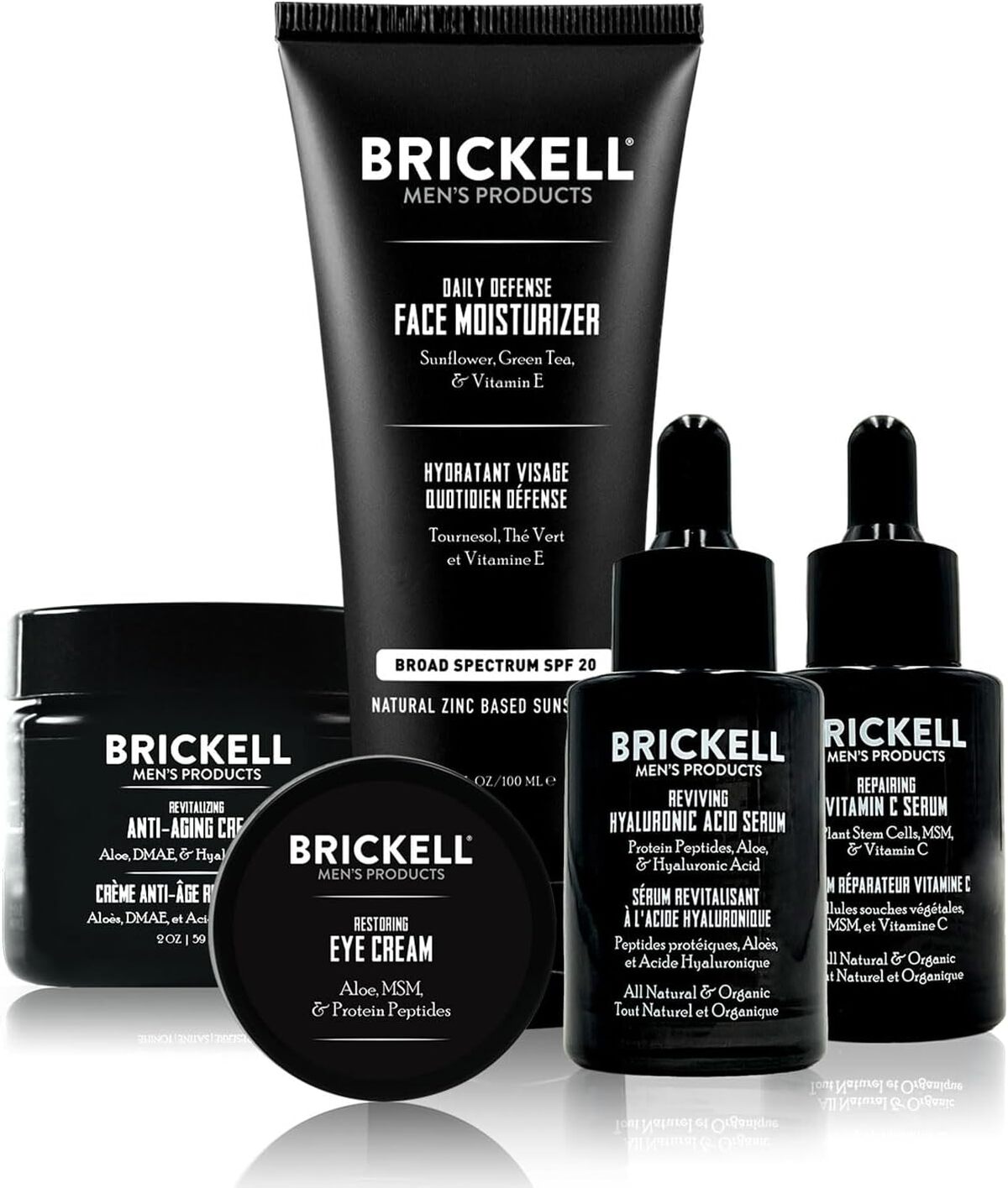 Test de la gamme anti-âge complète Brickell