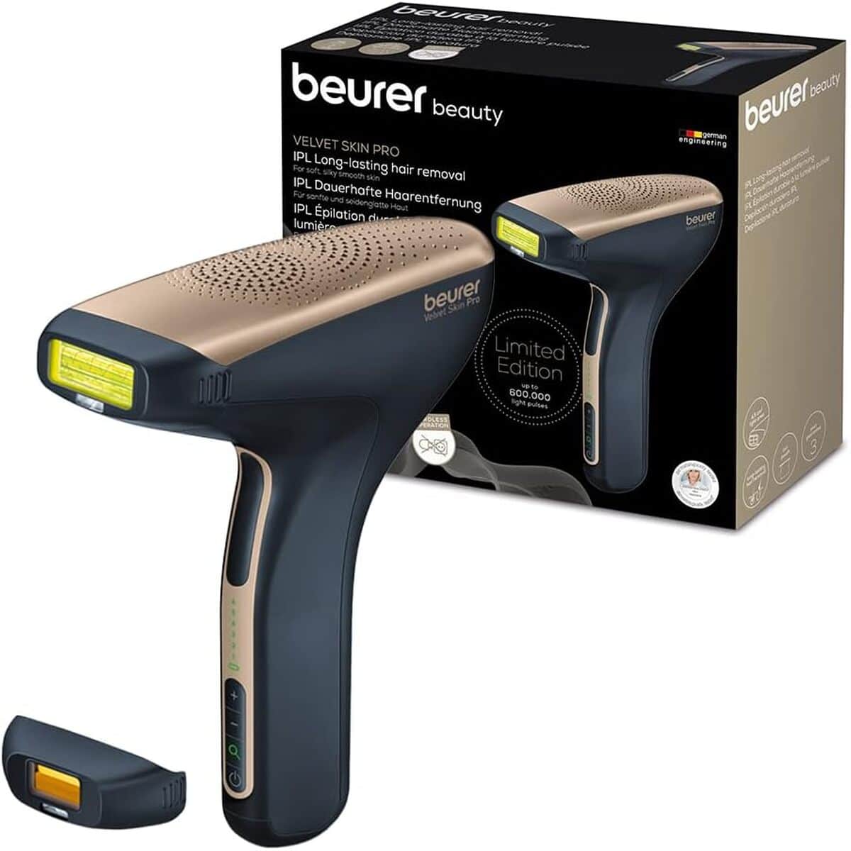 Test de l'épilateur Beurer IPL Velvet Skin Pro : efficacité et praticité