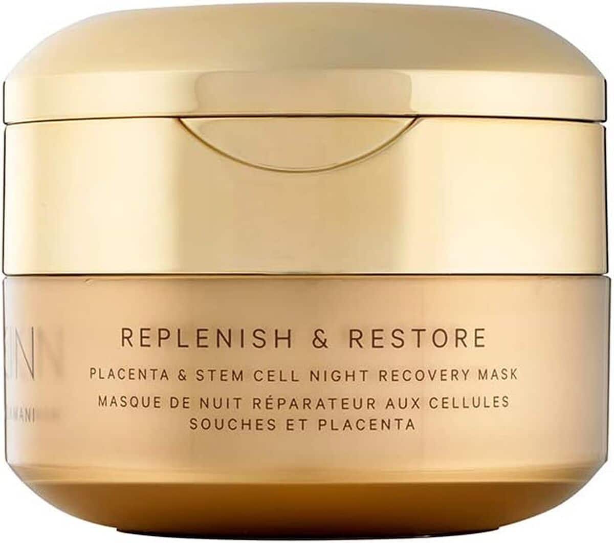 Test du masque de nuit replenish & restore placenta et cellules souches